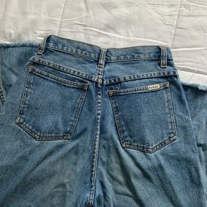 Vintage Bill Blass blue denim high waisted jeans